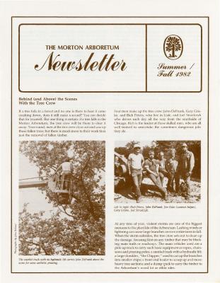 The Morton Arboretum Newsletter, Summer/Fall 1982