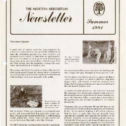 The Morton Arboretum Newsletter, Summer 1981