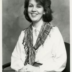 Susan Klatt, seated portrait