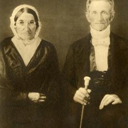 Abner Morton &amp; wife, grandparents of J. Sterling Morton