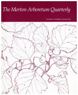 The Morton Arboretum Quarterly V. 31 No. 03