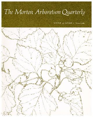 The Morton Arboretum Quarterly V. 20 No. 04