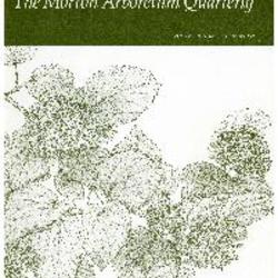 The Morton Arboretum Quarterly V. 29 No. 01