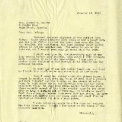 1940/01/18: Clarence E. Godshalk to Jean M. Cudahy