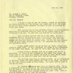 1940/06/24: Clarence E. Godshalk to Joseph M. Cudahy