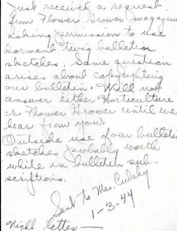1944/01/03: Clarence E. Godshalk to Jean M. Cudahy