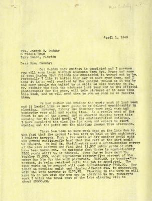 1940/04/01: Clarence E. Godshalk to Jean M. Cudahy
