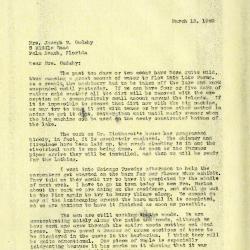 1940/03/15: Clarence E. Godshalk to Jean M. Cudahy
