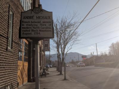 Andre Michaux historical marker, North Carolina