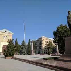 Town square, Ganja, Azerbaijan