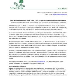 Plant Clinic Press Release