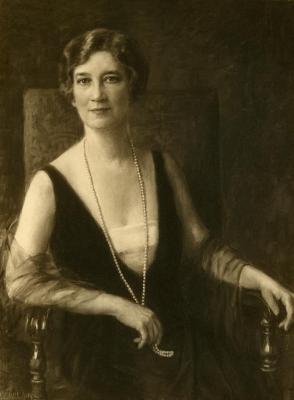 Margaret Gray Morton, photograph of painted portrait