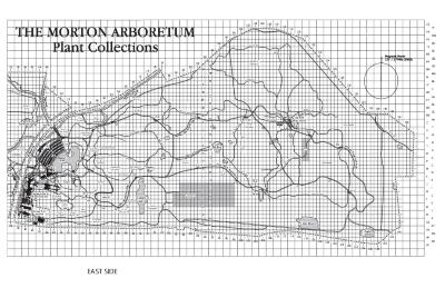 The Morton Arboretum Plant Collections Grid Map