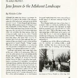 Prairie Profile: Jens Jensen & the Midwest Landscape