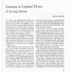 Linnaeus in Lapland Dress: A Puzzling Portrait