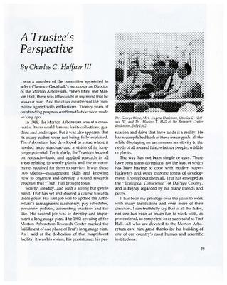 A Trustee’s Perspective