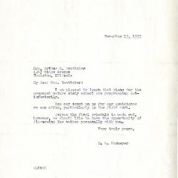 1935/12/13: E. L. Kammerer to Mrs. Arthur H. Boettcher