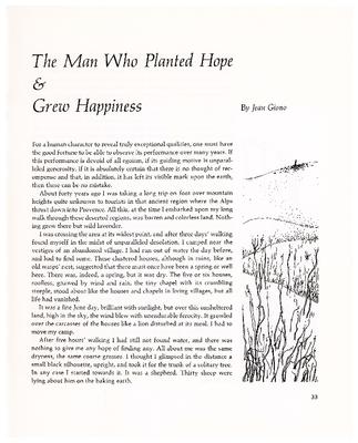 The Man Who Planted Hope & Grew Happiness