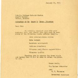 1930/01/10: E. L. Kammerer to Henry H. Dixon