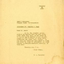 1930/11/20: E. L. Kammerer to William H. Judd