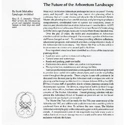 The Future of the Arboretum Landscape