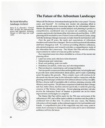 The Future of the Arboretum Landscape