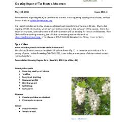 Plant Health Care Report: Issue 2021.5