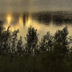 Sunset Reflection on Crabapple Lake