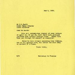 1929/05/06: Norma J. Bryan to W. L. Kerth