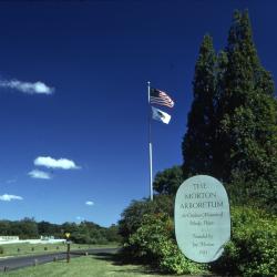 The Morton Arboretum Route 53 Sign