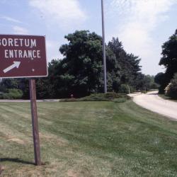 The Morton Arboretum Route 53 Entrance Sign