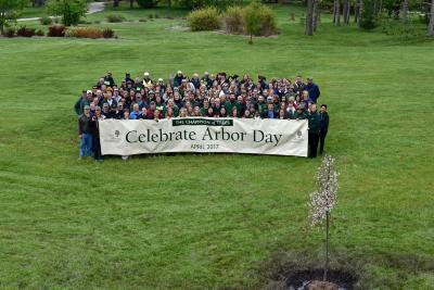 Arbor Day 2017 Staff Photograph