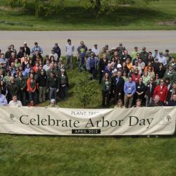Arbor Day 2012 Staff Photograph