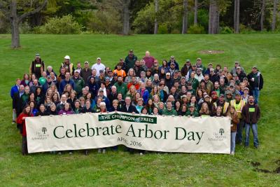 Arbor Day 2016 Staff Photograph