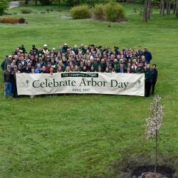 Arbor Day 2017 Staff Photograph