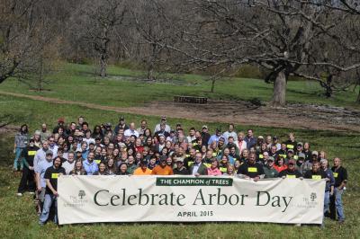 Arbor Day 2015 Staff Photograph