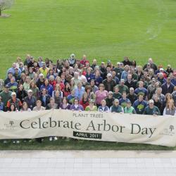 Arbor Day 2011 Staff Photograph