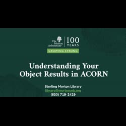Understanding Your Object Results in ACORN