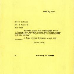 1932/06/22: Norma Bryan to C. E. Godshalk and E. L. Kammerer