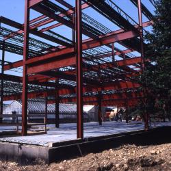 Construction of the Research Center, Framing
