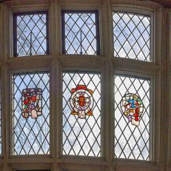 Stained Glass Window Panorama in the Founder's Room