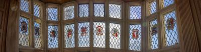 Stained Glass Window Panorama in the Founder's Room