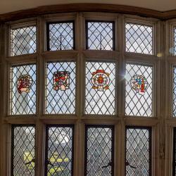 Stained Glass Panorama in the Founder's Room