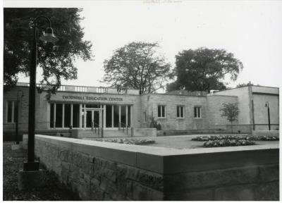 Thornhill Education Center, exterior front entrance
