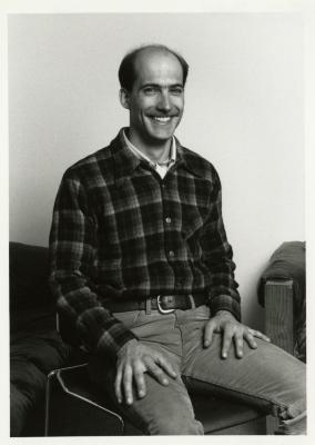 George Shabel, seated portrait