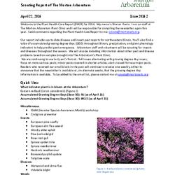 Plant Health Care Report, Issue 2016.2
