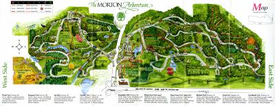 The Morton Arboretum Visitors Map and Guide