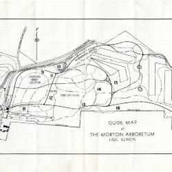Guide Map of The Morton Arboretum