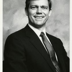 Jerry Wilhelm, seated portrait
