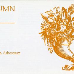 Events, News, & Classes: Autumn 1986